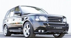 5 199 р. Пороги накладки HAMANN CONQUEROR I Land Rover Range Rover Sport 1 L320 дорестайлинг (2005-2009) (Неокрашенные)  с доставкой в г. Кемерово. Увеличить фотографию 3