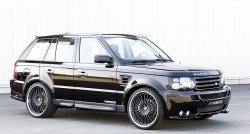 5 199 р. Пороги накладки HAMANN CONQUEROR I Land Rover Range Rover Sport 1 L320 дорестайлинг (2005-2009) (Неокрашенные)  с доставкой в г. Кемерово. Увеличить фотографию 6