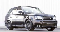 5 199 р. Пороги накладки HAMANN CONQUEROR I Land Rover Range Rover Sport 1 L320 дорестайлинг (2005-2009) (Неокрашенные)  с доставкой в г. Кемерово. Увеличить фотографию 7