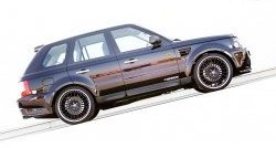 5 199 р. Пороги накладки HAMANN CONQUEROR I Land Rover Range Rover Sport 1 L320 дорестайлинг (2005-2009) (Неокрашенные)  с доставкой в г. Кемерово. Увеличить фотографию 10