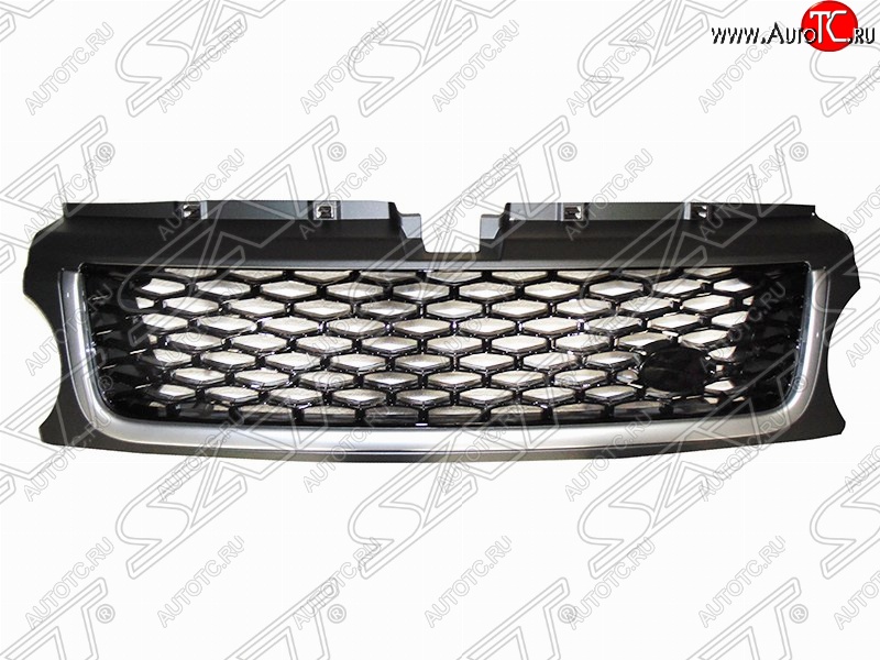 7 299 р. Решетка радиатора SAT (хром)  Land Rover Range Rover Sport  1 L320 (2009-2013) рестайлинг (Неокрашенная)  с доставкой в г. Кемерово