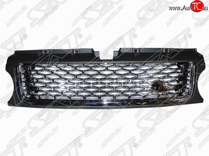 15 799 р. Решетка радиатора SAT (хром)  Land Rover Range Rover Sport  1 L320 (2009-2013) рестайлинг (Неокрашенная)  с доставкой в г. Кемерово