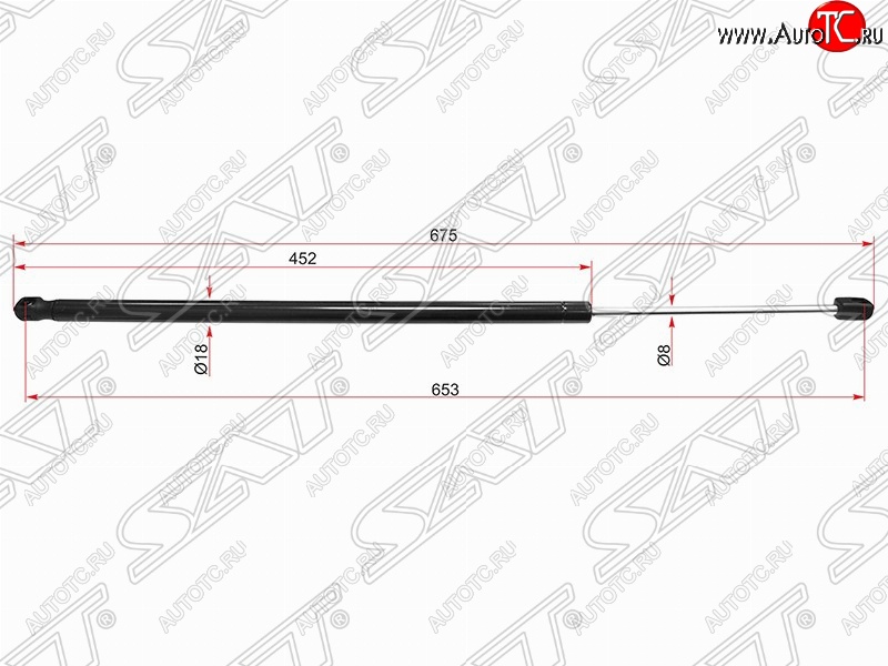 659 р. Правый упор крышки багажника SAT (газовый) Land Rover Range Rover Sport 1 L320 дорестайлинг (2005-2009) с доставкой в г. Кемерово Увеличить фотографию 1 659 р. Правый упор крышки багажника SAT (газовый) Land Rover Range Rover Sport 1 L320 дорестайлинг (2005-2009) с доставкой в г. Кемерово