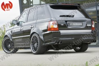 6 999 р. Спойлер HAMMAN  Land Rover Range Rover Sport  1 L320 (2005-2009) дорестайлинг (Неокрашенный)  с доставкой в г. Кемерово. Увеличить фотографию 2
