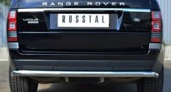 Одинарная защита заднего бампера из трубы диаметром 63 мм (Voque) SLITKOFF Land Rover Range Rover  4 L405 (2012-2017) дорестайлинг