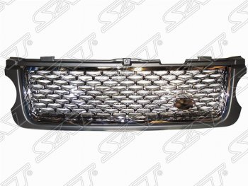 Решетка радиатора SAT (хром) Land Rover Range Rover  3 L322 (2006-2009) рестайлинг