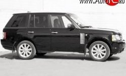 23 049 р. Накладка Verge на передний бампер Land Rover Range Rover 3 L322 дорестайлинг (2002-2006) (Неокрашенная)  с доставкой в г. Кемерово. Увеличить фотографию 3