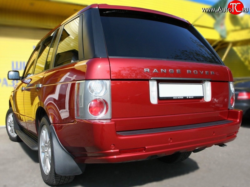14 899 р. Накладка Hamman Style на задний бампер Land Rover Range Rover 3 L322 дорестайлинг (2002-2006) (Неокрашенная)  с доставкой в г. Кемерово