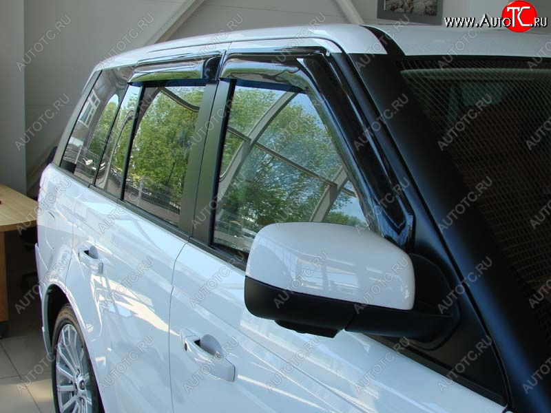 3 399 р. Дефлектора окон SIM Land Rover Range Rover 3 L322 дорестайлинг (2002-2006)  с доставкой в г. Кемерово