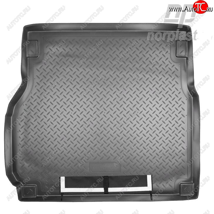 3 499 р. Коврик багажника Norplast Unidec  Land Rover Range Rover  3 L322 (2002-2012) дорестайлинг, рестайлинг, 2-ой рестайл (Черный, с погрузочным ковриком (фартуком))  с доставкой в г. Кемерово