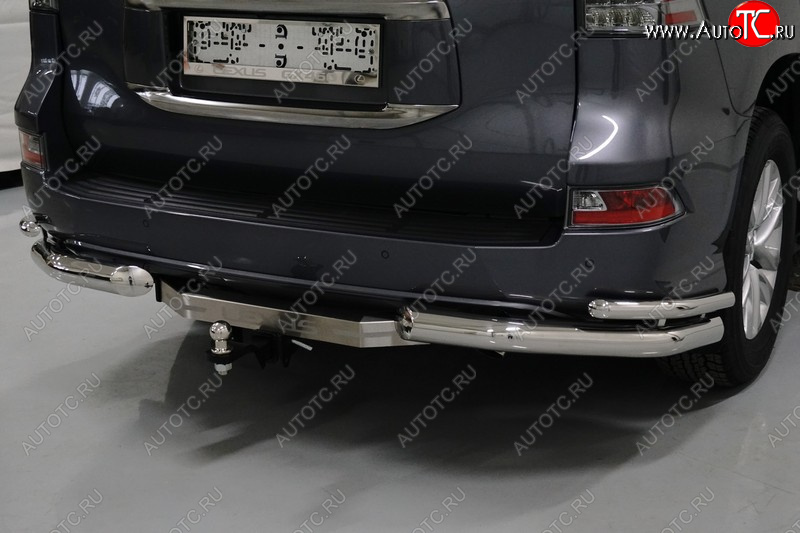 20 599 р. Фаркоп (тягово-сцепное устройство) TCC (надпись Lexus)  Lexus GX460  J150 (2019-2022) 2-ой рестайлинг (Оцинкованный, шар E)  с доставкой в г. Кемерово
