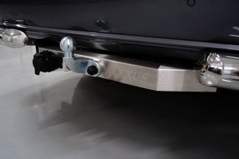 Фаркоп (тягово-сцепное устройство) TCC (надпись Lexus) Lexus GX460  J150 (2019-2022) 2-ой рестайлинг (Оцинкованный, шар F)
