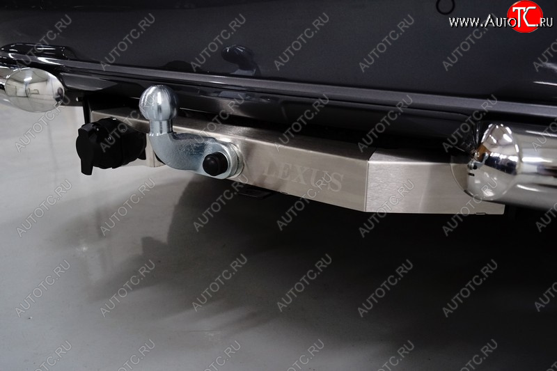 17 999 р. Фаркоп (тягово-сцепное устройство) TCC (надпись Lexus)  Lexus GX460  J150 (2019-2022) 2-ой рестайлинг (Оцинкованный, шар F)  с доставкой в г. Кемерово