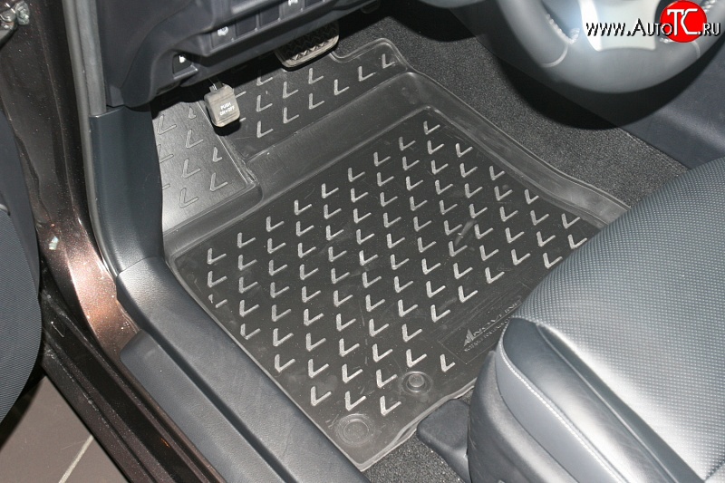 4 949 р. Коврики в салон Element 4 шт. (полиуретан) Lexus CT200h A10 дорестайлинг (2011-2013)  с доставкой в г. Кемерово