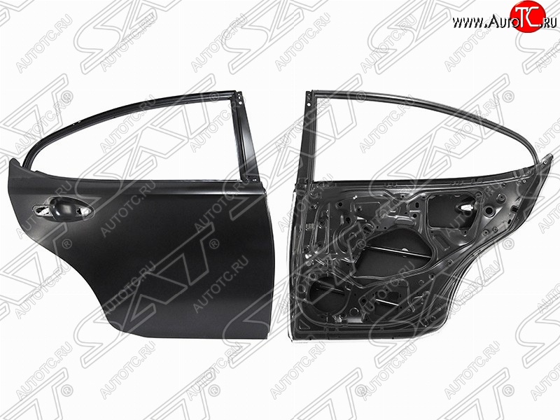 12 999 р. Правая дверь задняя SAT Lexus ES250 XV60 дорестайлинг (2012-2015) (Неокрашенная)  с доставкой в г. Кемерово