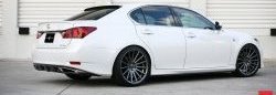 3 399 р. Лип спойлер F-Sport  Lexus GS250  L10 (2011-2016) (Неокрашенный)  с доставкой в г. Кемерово. Увеличить фотографию 6