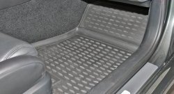 9 699 р. Коврики в салон Element 4 шт. (полиуретан) Lexus GS300 S190 рестайлинг (2007-2012) (Серый)  с доставкой в г. Кемерово. Увеличить фотографию 2