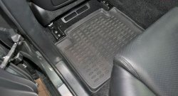 9 699 р. Коврики в салон Element 4 шт. (полиуретан) Lexus GS300 S190 рестайлинг (2007-2012) (Серый)  с доставкой в г. Кемерово. Увеличить фотографию 3