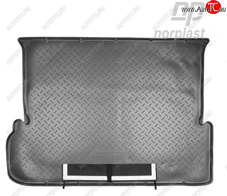 3 279 р. Коврик багажника Norplast  Lexus GX460  J150 (2009-2022) дорестайлинг, 1-ый рестайлинг, 2-ой рестайлинг (Черный, с погрузочным ковриком (фартуком))  с доставкой в г. Кемерово