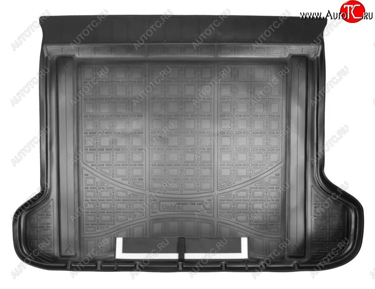 3 259 р. Коврик в багажник Norplast Unidec (5 мест)  Lexus GX460  J150 (2009-2019), Toyota Land Cruiser Prado  J150 (2009-2017) (Цвет: черный, с фартуком)  с доставкой в г. Кемерово