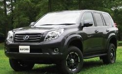 18 749 р. Накладки на колёсные арки Elford Lexus GX460 J150 дорестайлинг (2009-2013) (Неокрашенные)  с доставкой в г. Кемерово. Увеличить фотографию 1