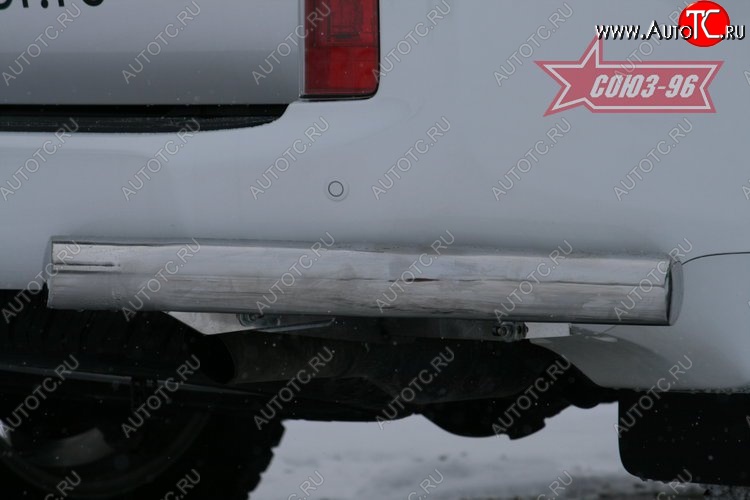 19 034 р. Защита заднего бампера из боковых уголков Souz-96 (d76) Lexus GX460 J150 дорестайлинг (2009-2013)  с доставкой в г. Кемерово
