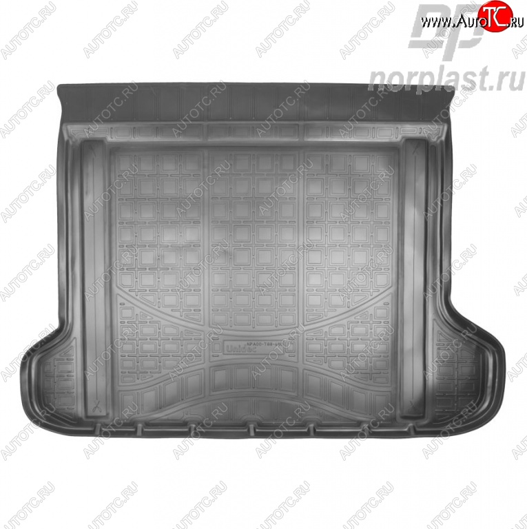 1 999 р. Коврик в багажник Norplast Unidec (5 мест)  Lexus GX460  J150 (2009-2019), Toyota Land Cruiser Prado  J150 (2009-2017) (Цвет: черный)  с доставкой в г. Кемерово
