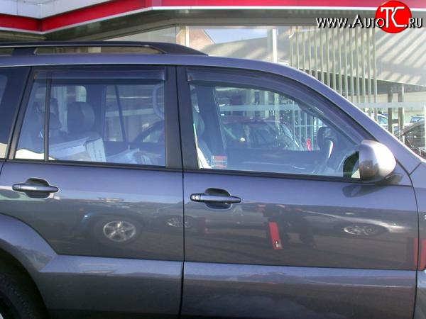 3 399 р. Дефлекторы окон (ветровики) 4 шт. Novline Lexus GX470 J120 дорестайлинг (2002-2007)  с доставкой в г. Кемерово