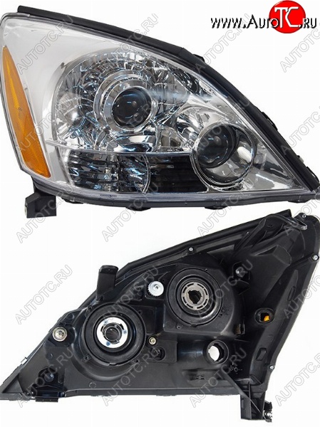 14 849 р. Правая передняя фара SAT Lexus GX470 J120 дорестайлинг (2002-2007)  с доставкой в г. Кемерово