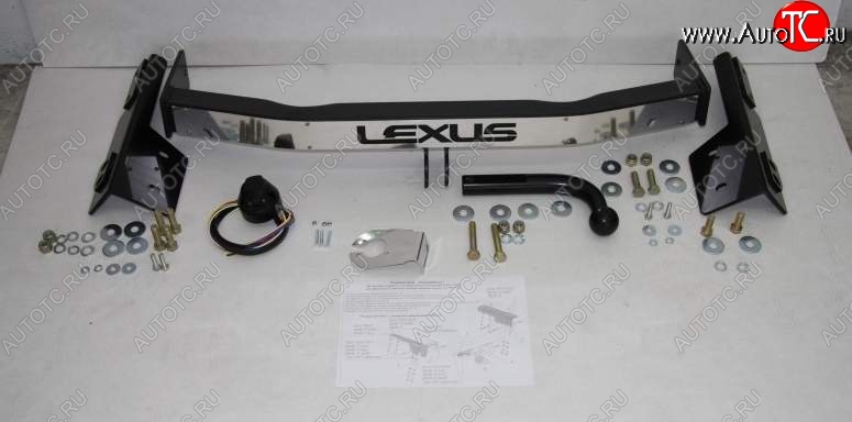 8 999 р. Фаркоп Souz-96 Premium Lexus GX470 J120 дорестайлинг (2002-2007)  с доставкой в г. Кемерово