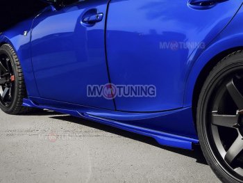 15 499 р. Накладки на пластиковые пороги (сплиттеры) MV-tuning  Lexus IS250  XE30 седан (2013-2016) дорестайлинг (Неокрашенные)  с доставкой в г. Кемерово. Увеличить фотографию 3
