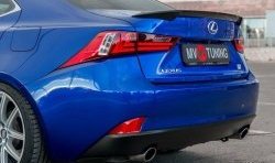 5 899 р. Лип спойлер Tuning-Sport  Lexus IS250  XE30 седан (2013-2016) дорестайлинг (Неокрашенный)  с доставкой в г. Кемерово. Увеличить фотографию 3