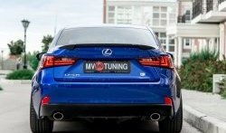 5 899 р. Лип спойлер Tuning-Sport  Lexus IS250  XE30 седан (2013-2016) дорестайлинг (Неокрашенный)  с доставкой в г. Кемерово. Увеличить фотографию 8