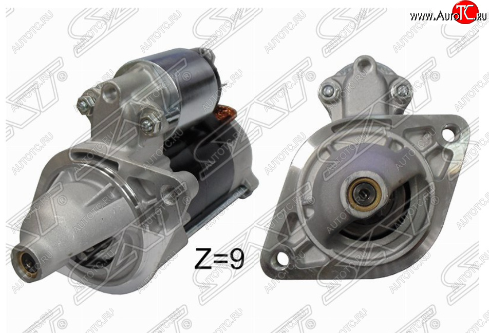 6 199 р. Стартер (12 V, 1 кВт) SAT  Lexus IS200 ( XE10 седан,  XE10) (1998-2005), Toyota Altezza (1998-2005), Toyota Crown ( S130,  XS10,  S150,  S170,  S180) (1991-2017), Toyota Mark 2 ( X80,  X90,  X100,  X110) (1988-2004)  с доставкой в г. Кемерово