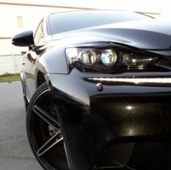 1 999 р. Реснички на фары JT  Lexus IS250  XE20 (2005-2013) седан дорестайлинг (Неокрашенные)  с доставкой в г. Кемерово. Увеличить фотографию 2