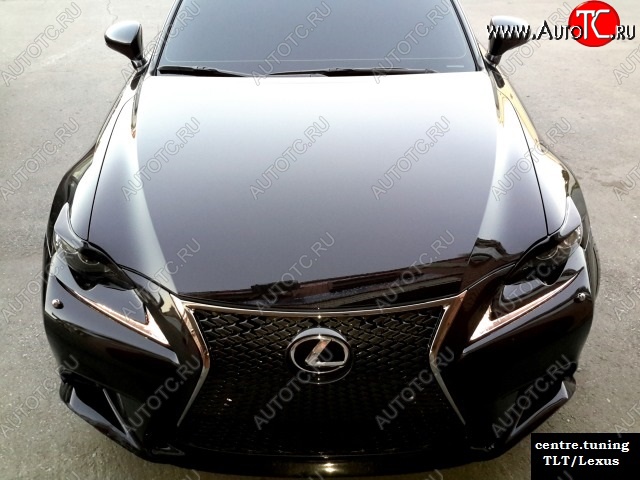 1 999 р. Реснички на фары JT  Lexus IS250  XE20 (2005-2013) седан дорестайлинг (Неокрашенные)  с доставкой в г. Кемерово