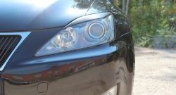 979 р. Реснички на фары RA  Lexus IS250  XE20 (2005-2013) седан дорестайлинг (Неокрашенные)  с доставкой в г. Кемерово. Увеличить фотографию 2