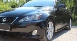 979 р. Реснички на фары RA  Lexus IS250  XE20 (2005-2013) седан дорестайлинг (Неокрашенные)  с доставкой в г. Кемерово. Увеличить фотографию 3