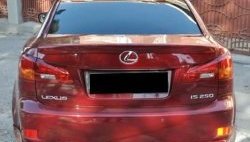 4 699 р. Лип спойлер F-SPORT Lexus IS250 XE20 седан дорестайлинг (2005-2013) (Неокрашенный)  с доставкой в г. Кемерово. Увеличить фотографию 2