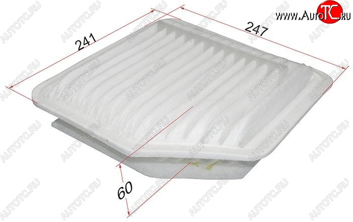 259 р. Фильтр воздушный двигателя SAT  Lexus IS250  XE20 (2005-2013), Toyota RAV4  XA305 (2005-2009)  с доставкой в г. Кемерово