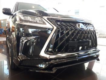 45 999 р. Юбка переднего бампера HEMMES  Lexus LX450d  J200 - LX570  J200 (Неокрашенная)  с доставкой в г. Кемерово. Увеличить фотографию 13