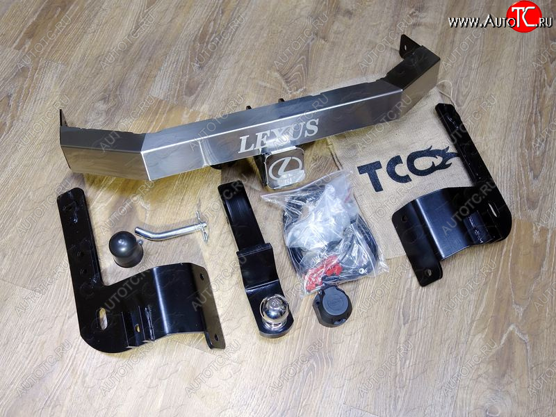 18 299 р. Фаркоп (тягово-сцепное устройство) TCC  Lexus LX450d  J200 - LX570  J200 (Оцинкованный, шар E)  с доставкой в г. Кемерово