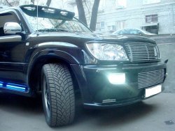 9 299 р. Козырёк на переднее стекло UNIVERSAL Lexus LX470 J100 дорестайлинг (1998-2002)  с доставкой в г. Кемерово. Увеличить фотографию 2
