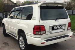 6 649 р. Спойлер со стоп сигналом CUSTOM  Lexus LX470  J100 (1998-2002) дорестайлинг (Неокрашенный)  с доставкой в г. Кемерово. Увеличить фотографию 2