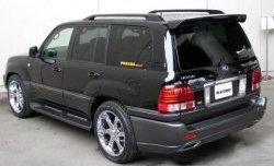 18 749 р. Задний бампер ELFORD  Lexus LX470  J100 (1998-2002) дорестайлинг (Неокрашенный)  с доставкой в г. Кемерово. Увеличить фотографию 2