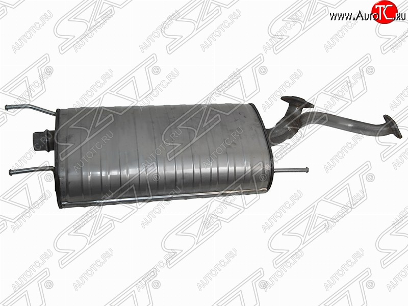 10 899 р. Глушитель (средняя часть) SAT (2UZ-FE)  Lexus LX470  J100 (1998-2002), Toyota Land Cruiser  100 (1998-2007)  с доставкой в г. Кемерово