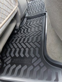 1 799 р. Коврики в салон Aileron 3D  Lexus LX470  J100 (1998-2002), Toyota Land Cruiser  100 (1998-2007)  с доставкой в г. Кемерово. Увеличить фотографию 4