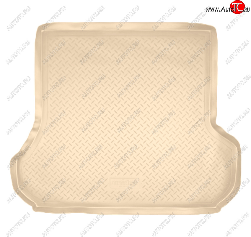 2 599 р. Коврик багажника Norplast Unidec (5 мест)  Lexus LX470  J100 (1998-2002), Toyota Land Cruiser  10 100 (1998-2007) (Цвет: бежевый)  с доставкой в г. Кемерово