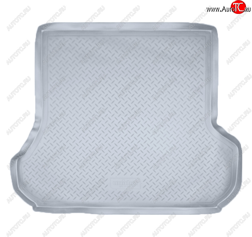 2 899 р. Коврик багажника Norplast Unidec (5 мест)  Lexus LX470  J100 (1998-2002), Toyota Land Cruiser  100 (1998-2007) (Цвет: серый)  с доставкой в г. Кемерово