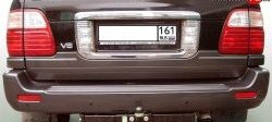 69 999 р. Фаркоп Лидер Плюс (до 1200 кг)  Lexus LX470  J100 (1998-2002), Toyota Land Cruiser  100 (1998-2007) (Без электропакета)  с доставкой в г. Кемерово. Увеличить фотографию 2